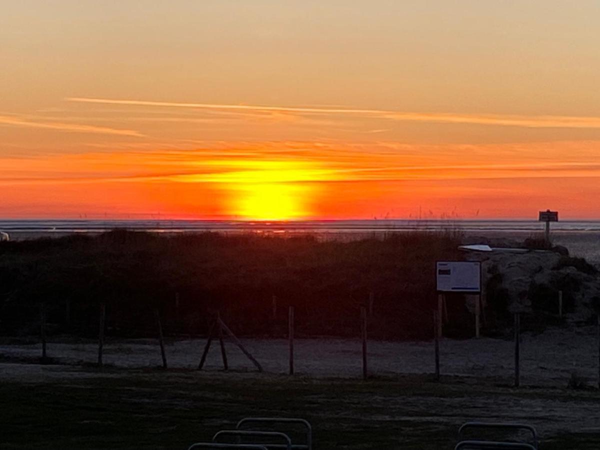 Frische Brise Ferienwohnung Mit Meerblick Cuxhaven Exteriér fotografie
