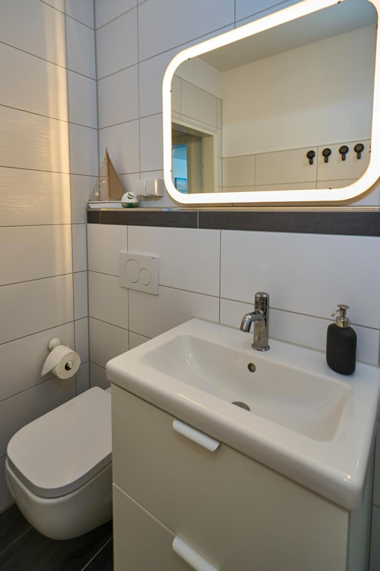 Frische Brise Ferienwohnung Mit Meerblick Cuxhaven Exteriér fotografie
